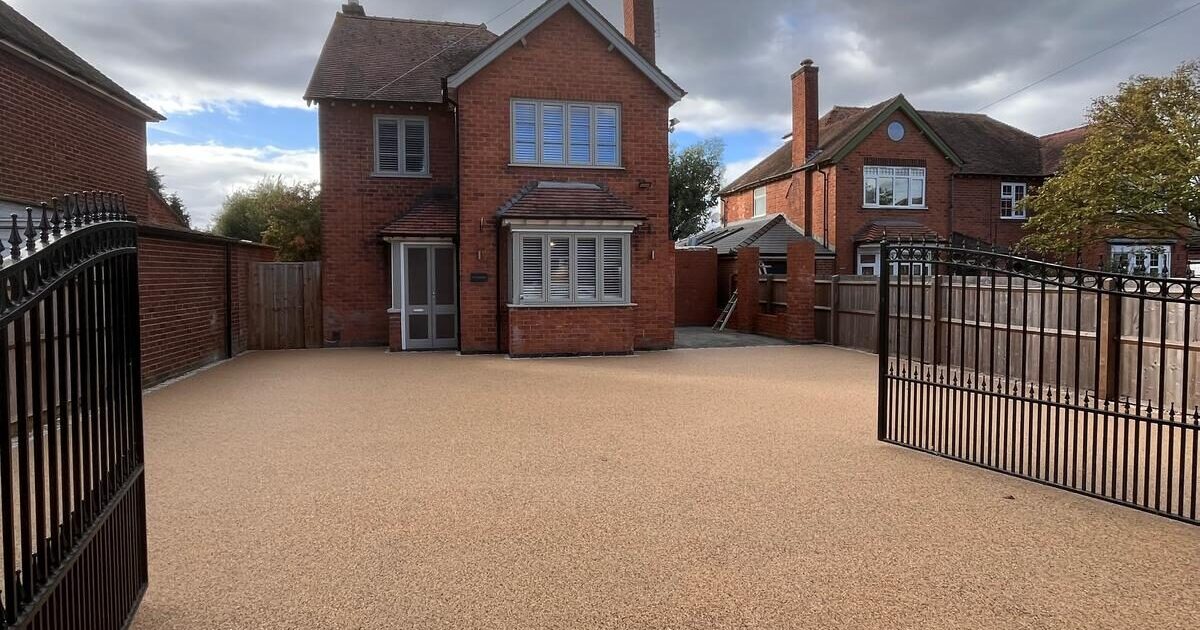 Resin Driveway for a client in Gloucester